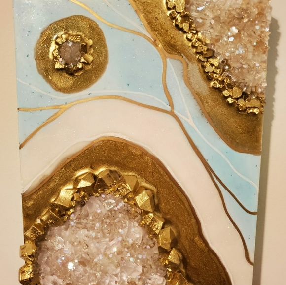 Wall Art - Geode(Resin) - Comment to custom order - Picture 10 of 11